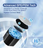 BPA Free Portable Intelligent 10000PPB Hydrogen USB Water Generator Bottle Machine for Office Home Travel - Image 2